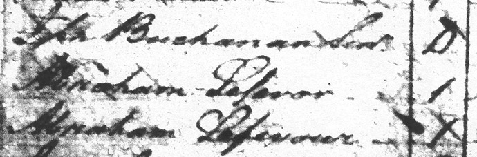 1777 tithables