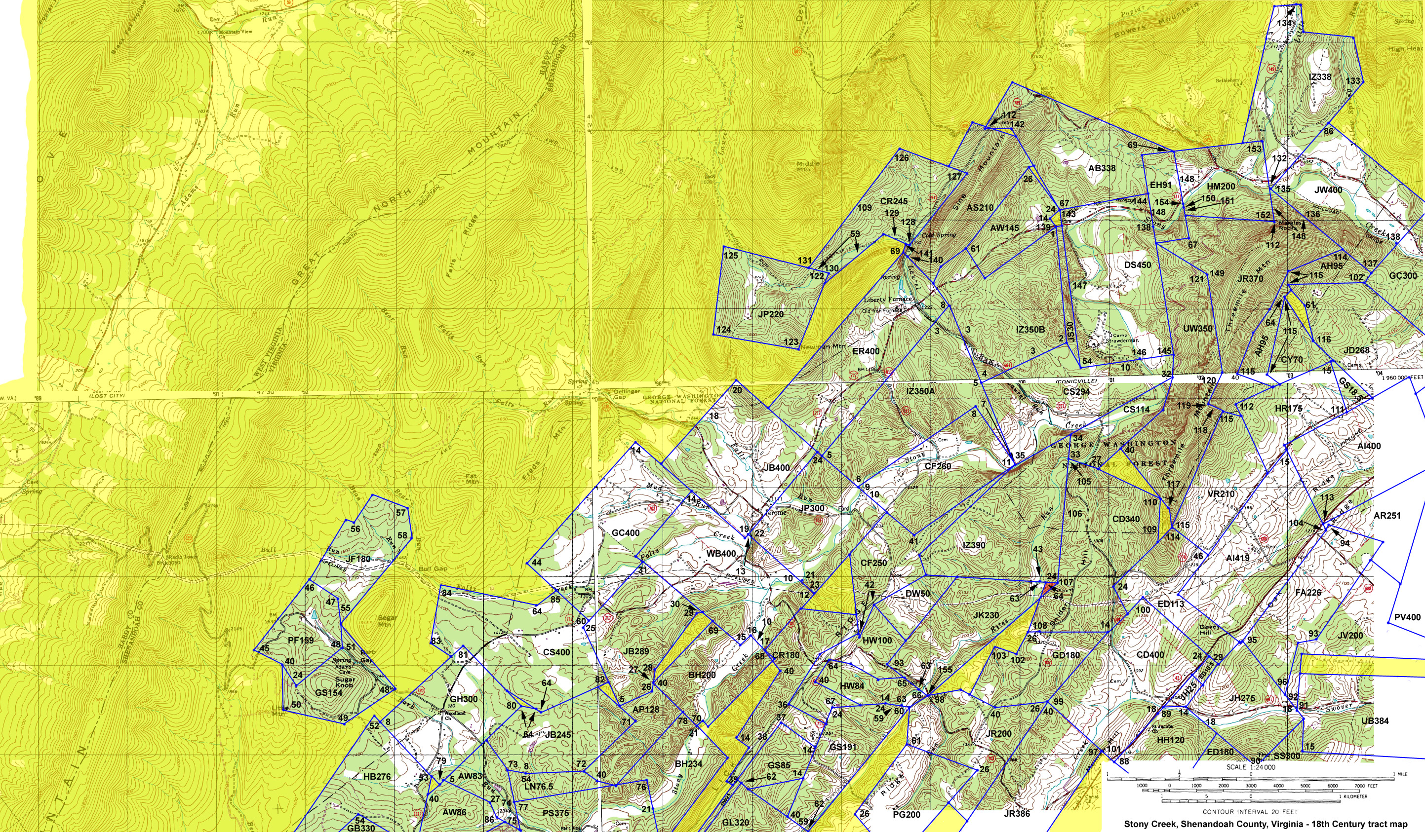 Stony Creek Map