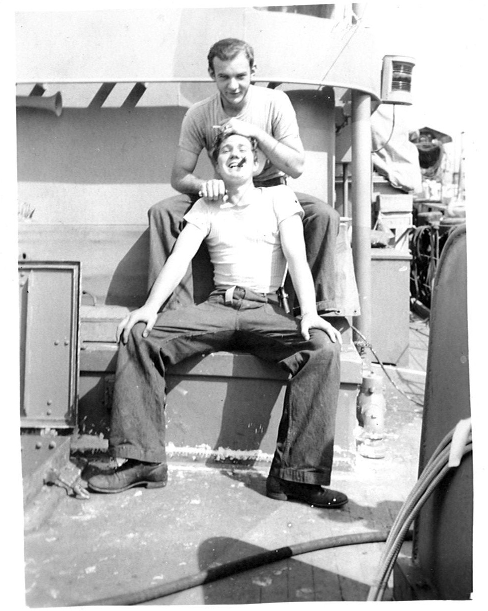 on ship